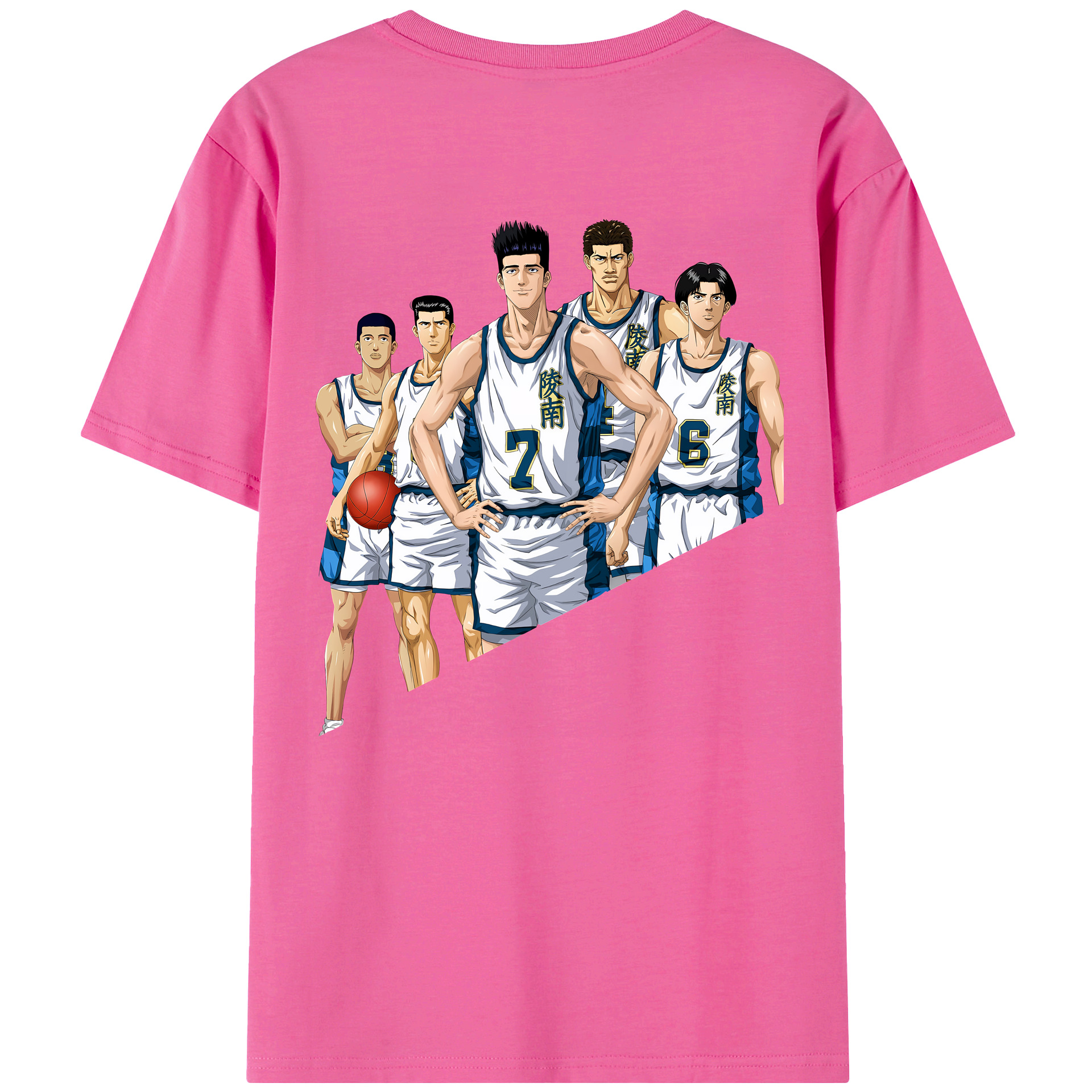 （画像用） SLAM DUNK／スラムダンク レディース半袖Tシャツ(バックプリント)